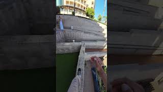 Crazy parkour pov on a spanish resort 😱🤯 [upl. by Oliver]