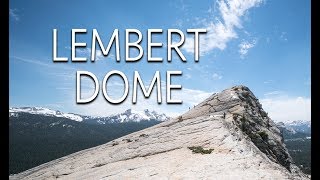 Lembert Dome Hiking Tuolumne Meadows Granite Dome [upl. by Aelahc]