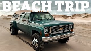 BFGoodrich HDTerrain Sand Test Outer Banks  Super Dually [upl. by Ahtnamys]