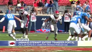 Arkansas DL amp JHS alum Jashaud Stewart enters transfer portal [upl. by Cyprian]