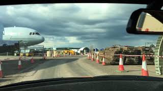 Rally Car experience Charity Ride On Your Marks Event Bruntingthorpe 2017 [upl. by Mccollum]