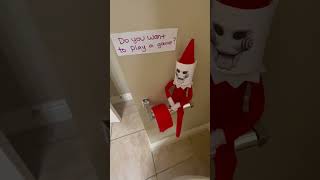 Elf on the shelf “SAW edition” elfontheshelf elfontheshelfideas elfontheshelfchallenge shorts [upl. by Cinimmod]