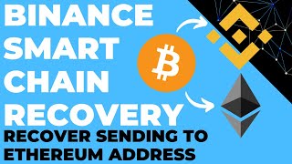 Recover Sending to Ethereum Address on Binance Smart Chain Setup BSC for MyEtherWallet amp Metamask [upl. by Packston]