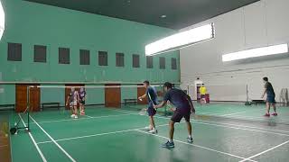 9Oct24 CRC Badminton Thomas Teh Cheng HockTan Tong Hai vs Tang Heng LeeSunny Tang Wai Kong [upl. by Ayiram]