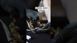 Couture CHANEL necklace from 1938 asmr asmrtingles asmrtrigger chanel jewellery [upl. by Ikin989]