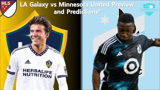 LA Galaxy vs Minnesota United Conference Semi Final Preview and Predictions MLS mlscupplayoffs [upl. by Orit]