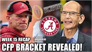 🚨 ALABAMA OUT OF CFP 🚨 Paul Finebaum SOUNDS OFF at 12team CFP selections  The Matt Barrie Show [upl. by Hosfmann]