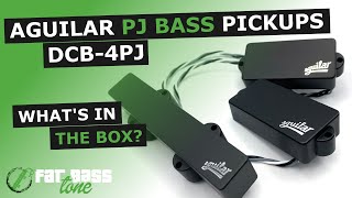 Aguilar DCB4PJ 4 String PJ Bass Pickup Set What’s In The Box A CloseUp Look [upl. by Egwan]