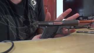 Ballester Molina Model HA 22 lr pistol 1080p [upl. by Incrocci]