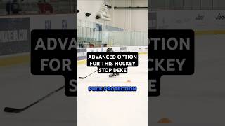 ADVANCED OPTION FOR THIS HOCKEY STOP DEKE hockeydevelopment hockeytraining [upl. by Gayel68]