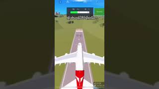 Airbus A380 Qantas take off Roblox Airplane Simulator [upl. by Pomeroy]