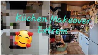 Spontan eine Neue Küche 😍  👷‍♀️ Makeover Extrem Vom Messi zur Ordentlichen Küche [upl. by Adnuhsor]