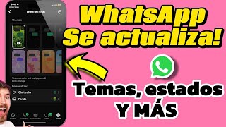 WhatsApp se actualiza NOVIEMBRE IPHONEipad ✅☑️✔️ [upl. by Machos]