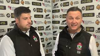 Manager interview  Colwyn Bay Ladies vs CPD Cei Connah Ladies  6th October 2024 [upl. by Jaal400]