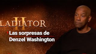 DENZEL WASHINGTON ES INVENCIBLE  Una charla de su paso por Gladiador II y su exitosa carrera [upl. by Bekki]