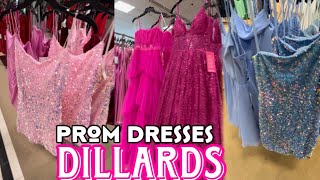 PROM DRESS SHOPPING 2024 PROM DRESS SHOPPING AT DILLARDS [upl. by Matthiew]