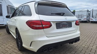 Mercedes CKlasse S205 AMGLine  Diffusor C43 Facelift ab 399€ mit Einbau  W205 S205 TModell AMG [upl. by Notyard]