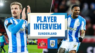 PLAYER INTERVIEW  Delano Burgzorg amp Danny Ward reflect on three points on Wearside [upl. by Inverson504]