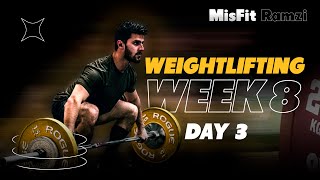 Weightlifting Day 38 Week 8 [upl. by Harald]