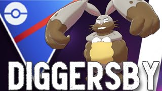 DIGGERSBY a STRONG PICK despite TOUGH MATCHUPS  Great League Remix Team  Pokemon GO Battle League [upl. by Oicnanev]