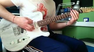 LowTuning Telecaster amp Hot Rails Clone  Quick Demo [upl. by Freya]