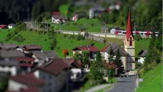 Spectacular Train and Railway in Austria SBahn Tirol [upl. by Fritz]