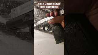 SMITH amp WESSON SD9VE SLIDE DISASSEMBLY [upl. by Kela638]