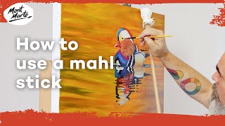 STEADY Your HAND How To Use A Mahl Stick  Quick Art Tips [upl. by Pedersen]