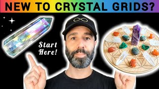 CRYSTAL GRIDS For Beginners ✨️ Start Here Must Have Crystals For Crystal Grids [upl. by Maurilla]