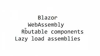 Blazor WebAssembly Routable components Lazy load assemblies [upl. by Lyrej637]