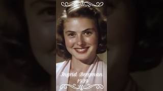 Ingrid Bergman 💫✨🌟 vintage shortsvideo beauty ingridbergman filmactor vintagebeauty [upl. by Ramat740]