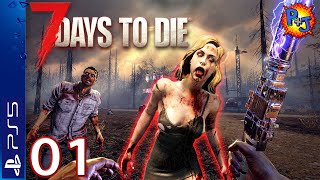 Lets Play 7 Days to Die  Console Edition  PS5 Coop Multiplayer Gameplay Episode 1 PJ [upl. by Eleni]