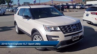 2016 Ford Explorer XLT Sport Utility Livermore Brentwood San Leandro Concord Tracy [upl. by Ahsram]