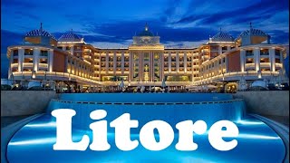 Litore Resort Hotel amp SPA 5star hotel litore spa beach turkey alanya antalya resort [upl. by Neoma]