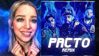 REACCION a PACTO REMIX  Jay Wheeler Anuel Hades66 Bryant Myers y Dei v  👎🏼 [upl. by Pasho]