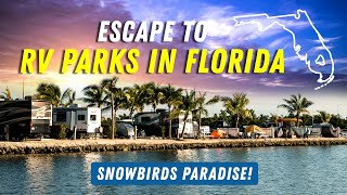 Florida RV Parks to Escape the Winter Cold  Part 1 [upl. by Nyllewell739]