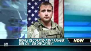 Kristoffer B Domeij Army Ranger Killed On 14th Deployment Way to go Obama [upl. by Llebpmac]