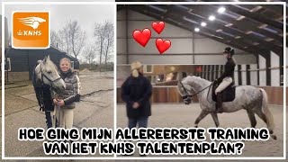 Mijn eerste training van het KNHS TALENTENPLAN van Monique Peutz inclusief COMMENTAAR🦄💗 VLOG300 [upl. by Marylin116]