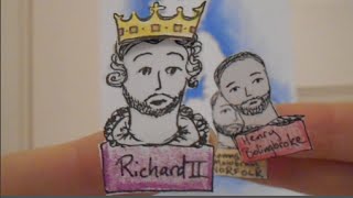 Finger Puppet Shakespeare Richard II [upl. by Aivuy]