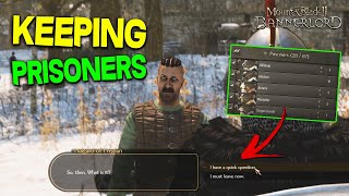 Why to ALWAYS Keep Prisoners Backup Army Concept  Mount amp Blade II Bannerlord [upl. by Amoihc617]