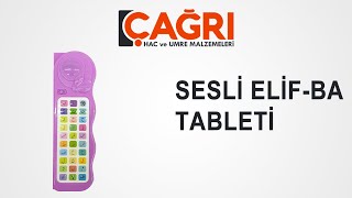 Sesli ElifBa Tableti  Çağrı Hac Malzemeleri [upl. by Marba]