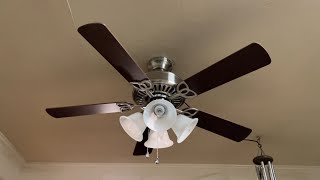 52” Harbor Breeze Springfield Ceiling Fan replacement blades bad capacitor [upl. by Nytsirc]