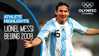 Lionel Messi 🇦🇷 at the Olympics  Athlete Highlights [upl. by Romano758]