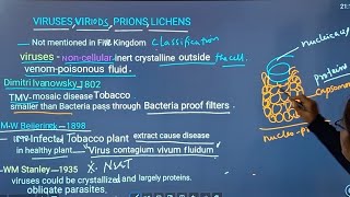 KINGDOM PLANTAE Animaliaviruses virioids prions lichens Neet biology [upl. by Krucik]