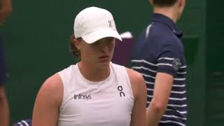 Iga Swiatek 🇵🇱 ❤️vs Sofia Kenin 🇺🇸 ❤️Wimbledon WTA Tennis Coverage Round 1 [upl. by Jepson]