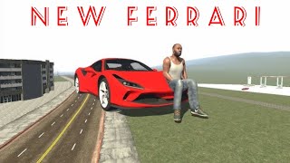 New Ferrari in city  Indian bike driving  MalayalamDestruction Lord automobile gaming gtagame [upl. by Annaet]