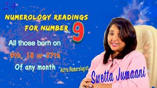 Numerology for No9 With Subtitles मूलांक 9 जन्मांक ९ Birth Date 9 Mulank 9 [upl. by Recha]