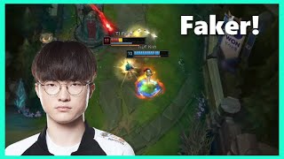 Korean Casters react to Fakers 1v1 Outplay [upl. by Saint240]