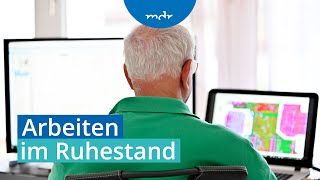 Rentnerstudie Senioren zufriedener wenn sie arbeiten  MDR SACHSENANHALT HEUTE  MDR [upl. by Barny]