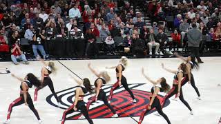 Portland Blazer Dancers Halftime Performance 2018 [upl. by Ennaul]